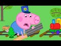 George Repara La Vía Del Tren Los Cuentos De Peppa La Cerdita 30 Minutos