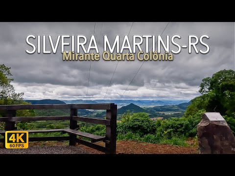 Silveira Martins - RS 4K, dirigindo de Santa Maria até o Mirante para Quarta Colônia