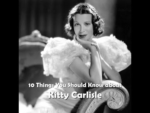 10 Things You Should Know About Kitty Carlisle