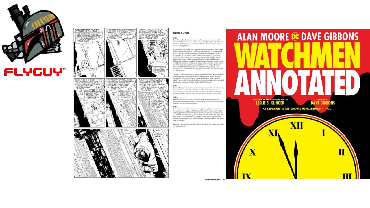 Watchmen Annotated Book Overview | By FLYGUY