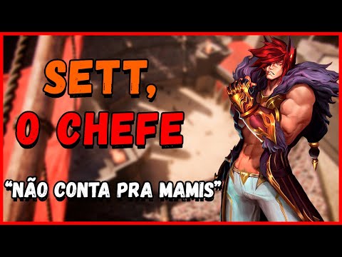 HISTÓRIA DE SETT, O CHEFE RESUMIDA - League of Legends