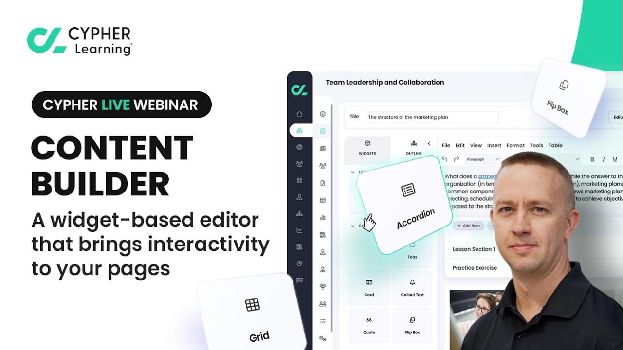 Content builder | CYPHER Live