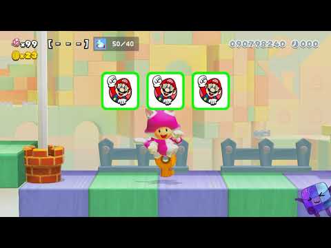 Super Mario Maker 2 🔧 Endless Challenge 3225 - 3232