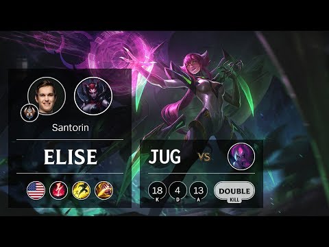 Elise Jungle vs Evelynn - NA Challenger Patch 9.23
