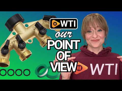 Twinkle Star 4 Way Heavy Duty Brass Garden Hose Splitter | 3/4" Hose Connector - WTI product video review