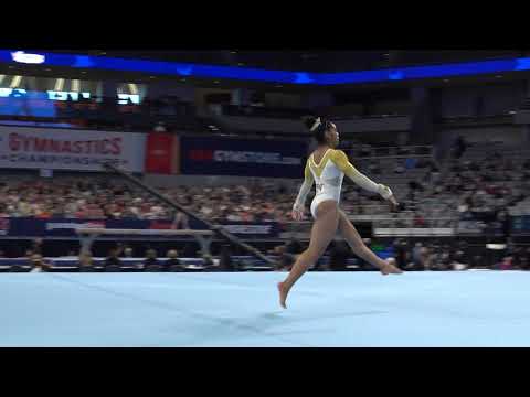 eMjae Frazier - Floor Exercise - 2021 U.S. Gymnastics Championships - Senior Women Day 2