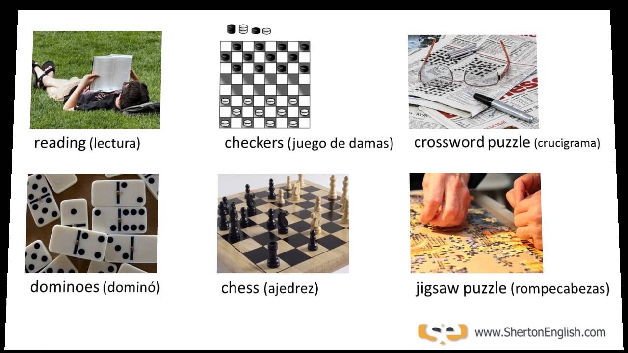 Vocabulario Inglés: Esparcimiento & Pasatiempos  (Recreation & Hobbies) (+ Links below)