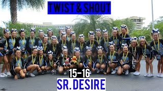 Twist &amp; Shout Sr. Desire 15-16 || Holly &amp; Elle