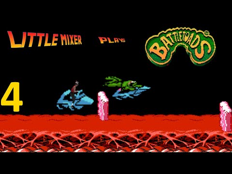 Little MIXER plays Battletoads(NES) - Episode 4 - Into the Ducts