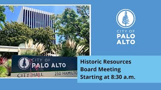 Historic Resources Board Meeting - April 9, 2026
