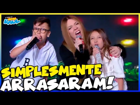 ALICE MONTEIRO E BIELZINHO RESGATAM O INESQUECÍVEL SUCESSO DO BALÃO MÁGICO NO RAUL GIL