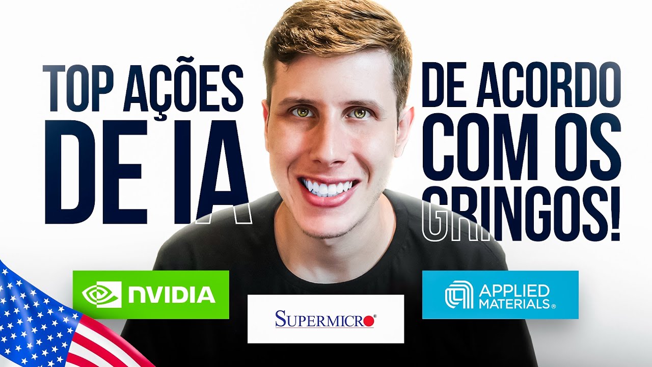 As MELHORES AÇÕES de IA para INVESTIR na BOLSA AMERICANA! | Os gringos estão comprando essas