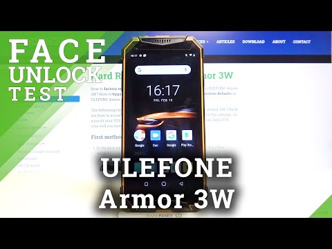 How Face Unlock Works on Ulefone Armor 3W - Discover the Face Recognition Test