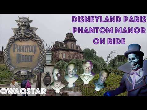 Disneyland Paris PHANTOM MANOR FULL ON RIDE! 2016!