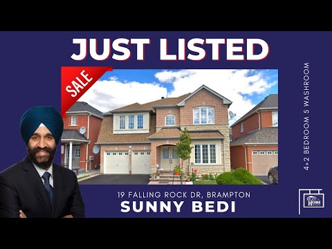 19 FALLING ROCK DRIVE, BRAMPTON | NEW LUXURY HOME FOR SALE IN BRAMPTON | 4+2 BEDROOM AND 5 WASHROOM