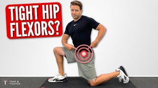 How To Stretch Tight Hip Flexors IMMEDIATE RELIEF!