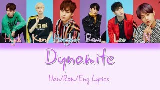 VIXX - Dynamite [HAN|ROM|ENG Color Coded Lyrics]