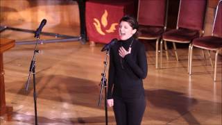 A performance of 'Thy Will' at the Saying Goodbye Service London 2016