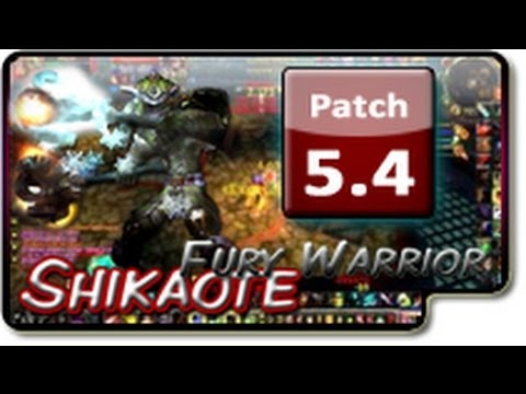 ✔ Shikaote - Technique Wins, Fury Warrior 5.4