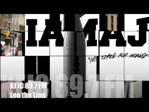 NIAMAJ Drop for KFJC 89.7 FM Leo the Lion