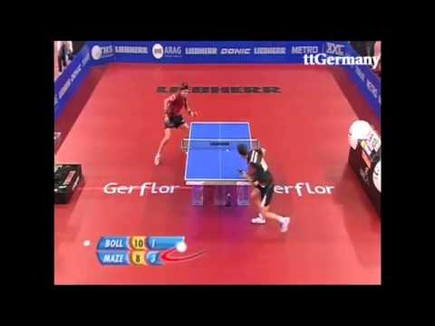 European Championships 2009  Timo Boll Michael Maze