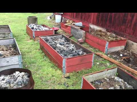 Vår första varmbänk!