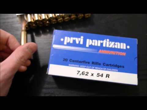 7.62X54R - PRVI PARTIZAN - AMMUNITION