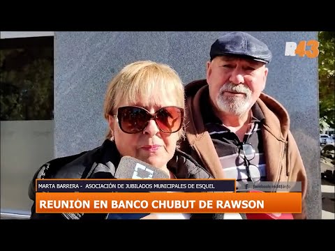 REUNIÓN EN BANCO CHUBUT DE RAWSON