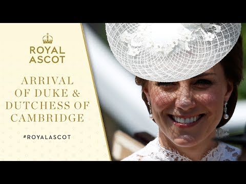 Welcome The Duke and Duchess of Cambridge | Royal Ascot 2017