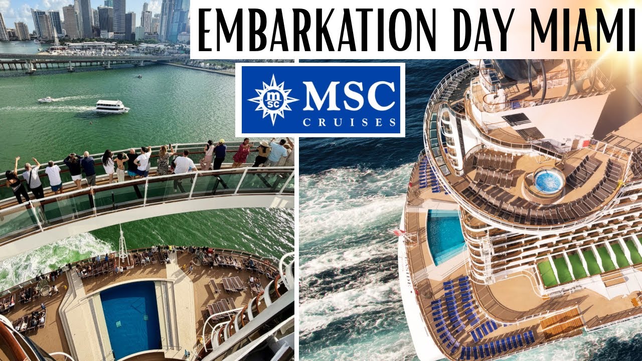 MSC Seaside Cruise | Embarkation Day in Miami 