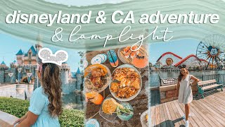 DISNEYLAND VLOG | park hopping, lamplight lounge, avengers campus merch