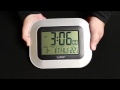 WT 8005U Atomic Digital Wall Clock