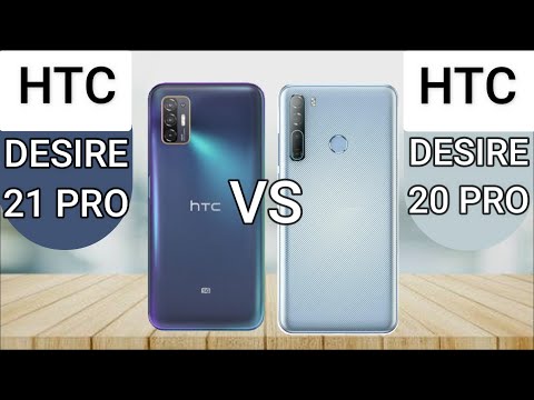 HTC Desire 21 Pro 5G vs HTC Desire 20 Pro 4G