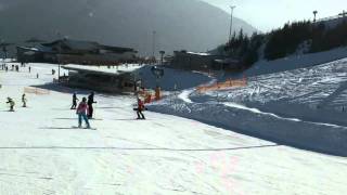 preview picture of video 'Wintersport 2011, Leandra op het snowboard, Steinach'