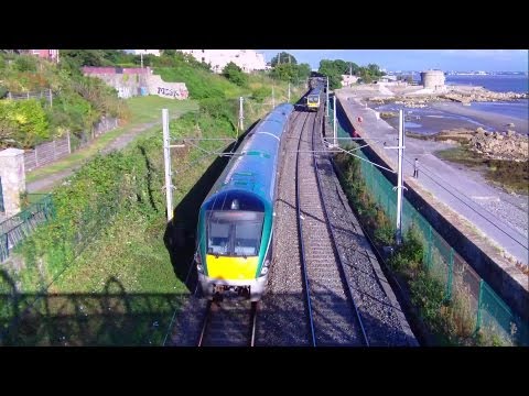 IE 22000 and 29000 Class DMU Trains - Salthill & Monkstown