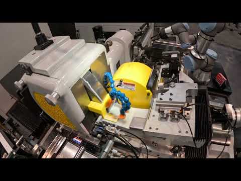 Guidewire grinding close up