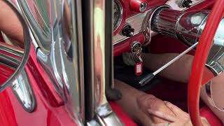 1955 Ford Thunderbird Convertible-Start Up