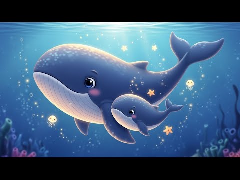 Mom and Baby Blue Whale Lullaby | CoComelon Nursery Rhymes & Kids Songs