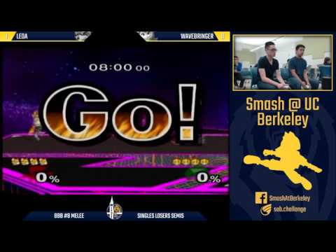 Berkeley Biweekly Battles #8 - Melee Singles Losers Semis: Leda vs Wavebringer