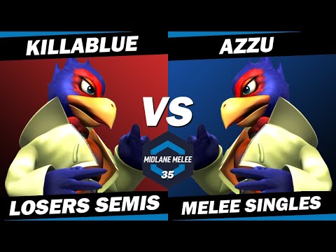 Killablue vs Azzu - Losers Semi Finals | Midlane Melee 35