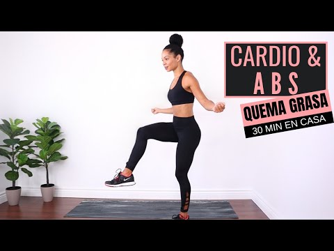 ADELGAZAR RAPIDO | Ejercicios para perder peso rápido | CARDIO + ABDOMEN en Casa