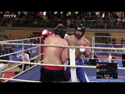 Bayerische Meisterschaft 2019 - Vollkontakt ELITE Herren -86 kg Ayoub Maaruf vs Patric Willems
