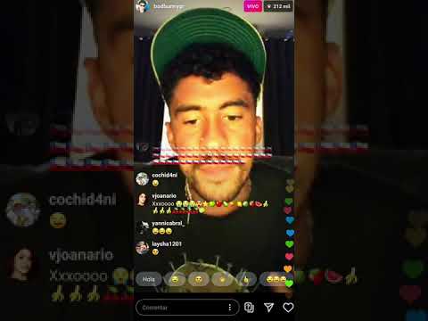 BAD BUNNY - HABLAMOS MAÑANA 🔥🐰( LIVE INSTAGRAM )