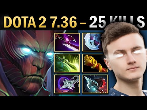Terrorblade Dota 7.36 Miracle with 25 Kills and Silveredge - TI13