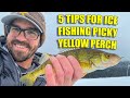 5 Tips For Ice Fishing Picky Yellow Perch