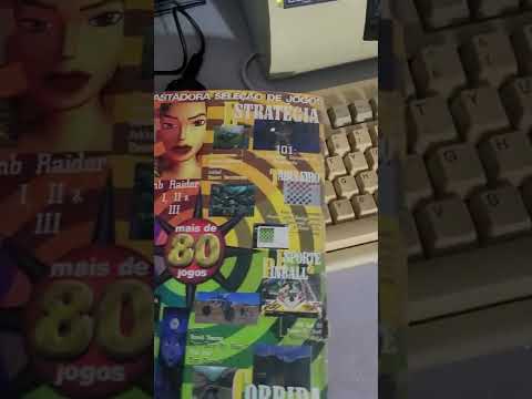 Nostalgia Revista de PC CD-ROM Game Blaster anos 90 e 2000