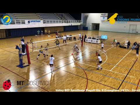 Volley B2F Semifinale Playoff - Conegliano Volley TV VS Cfv MT Ecoservice - Gara2