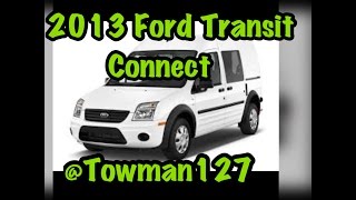 How to open the hood on a 2013 Ford Transit Connect