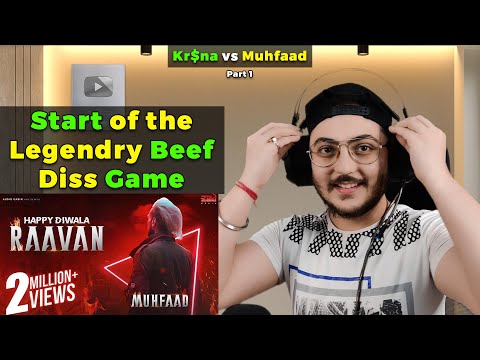 Muhfaad | Happy Diwala Raavan | {Disstrack Part 1} | (Reaction / Commentary / Review)