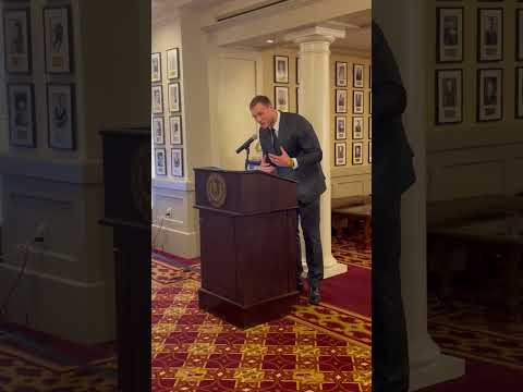 Jack Campbell, the 2022 William V. Campbell Trophy winner, Honored at the NYAC